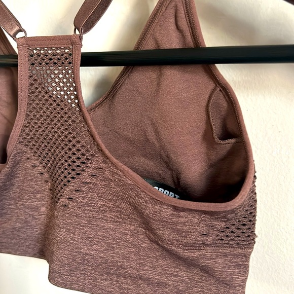 VS PINK SEAMLESS LIGHTLY LINED ATHLETIC SPORTS WORKOUT BRA - Picture 6 of 12